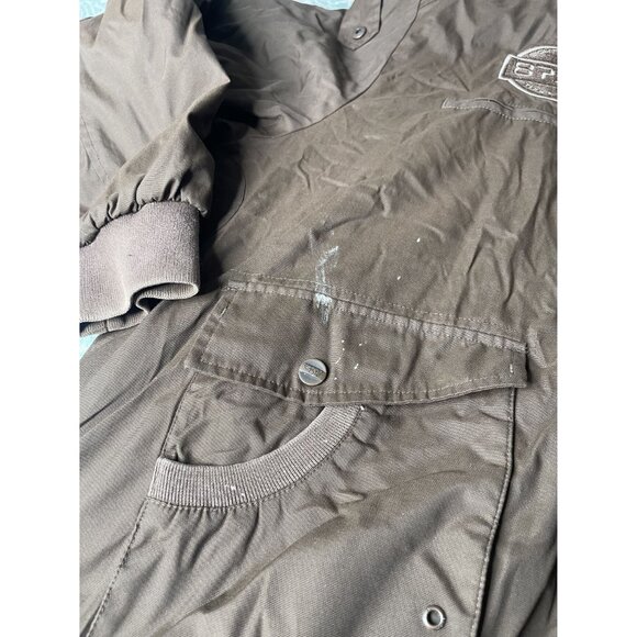 8732 Jacket 3XL XXXL Men's Heavy-Duty Zip-Up Jacket ~ Some Staining‎ - Picture 4 of 9